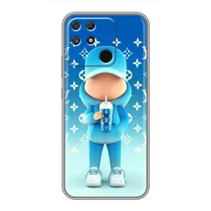 Круті Чохли Луі Віттон для Realme NARZO 50A (AlphaPrint) (Хлопець LV)