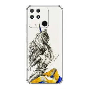 Чехлы Доброго вечора, ми за України для Реалми Нарзо 50А (AlphaPrint) (Победа)
