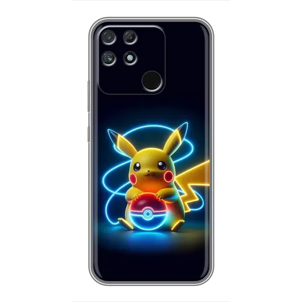 Чехол с принтом «Покемон» для Realme NARZO 50A