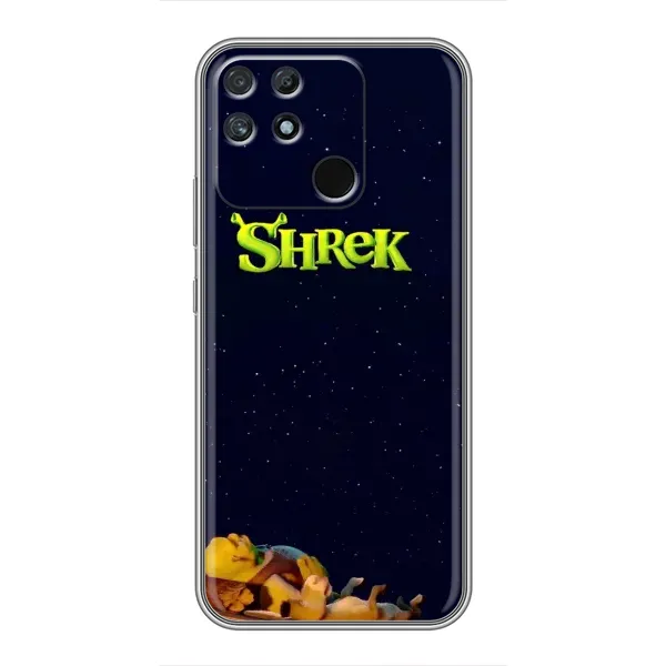 Чохол з принтом «Відпочиваючий Шрек» для Realme NARZO 50A