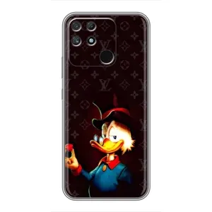 Чехли для Realme NARZO 50A - Скрудж МакДак Louis Vuitton (PREMIUMPrint) (Скрудж з ботліантом)
