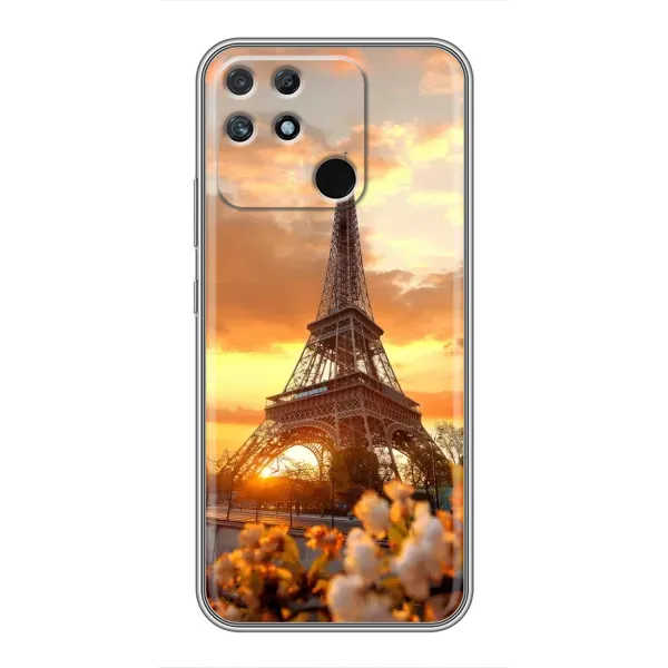 Чехол с принтом «Солнечная башня» для Realme NARZO 50A Чехол с принтом «Солнечная башня» для Realme NARZO 50A