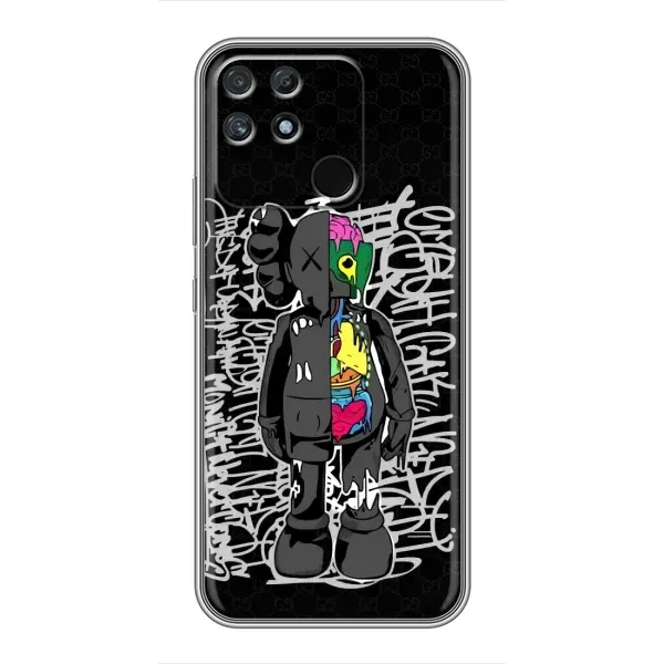 Чехол с принтом «Стиль Bearbrick» для Realme NARZO 50A