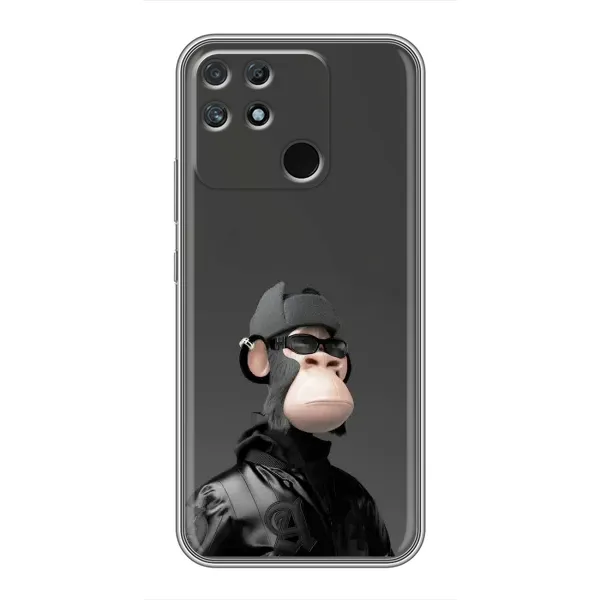 Чехол с принтом «стильная обезьяна NFT» для Realme NARZO 50A