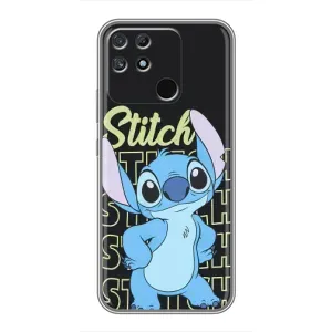 Чохол з принтом Стіч на Realme NARZO 50A (Stitch 626)