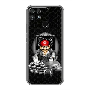 Чохли з крутими принтами для Realme NARZO 50A - (PREMIUMPrint) (Супер Маріо)