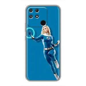 Чохол з принтом Фантастична четвірка для Realme NARZO 50A (Сью Сторм політ)