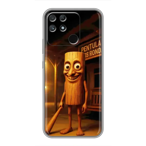Чехол с принтом «Тунг тунг сахур» для Realme NARZO 50A Чехол с принтом «Тунг тунг сахур» для Realme NARZO 50A