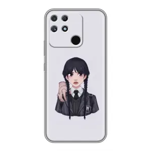 Чохли Венсдей на Realme NARZO 50A Уенсдей (AlphaPrint) (Венздей і Річ)