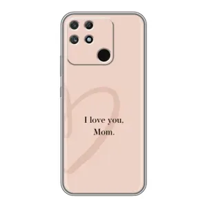 Чехол с принтом «Сердце маме» для Realme NARZO 50A