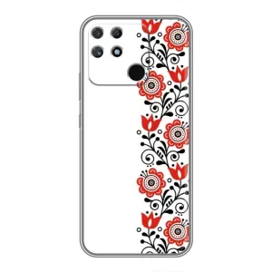 Чехол для Патриота Украины Realme NARZO 50A - (AlphaPrint) (Яркая вишиванка)