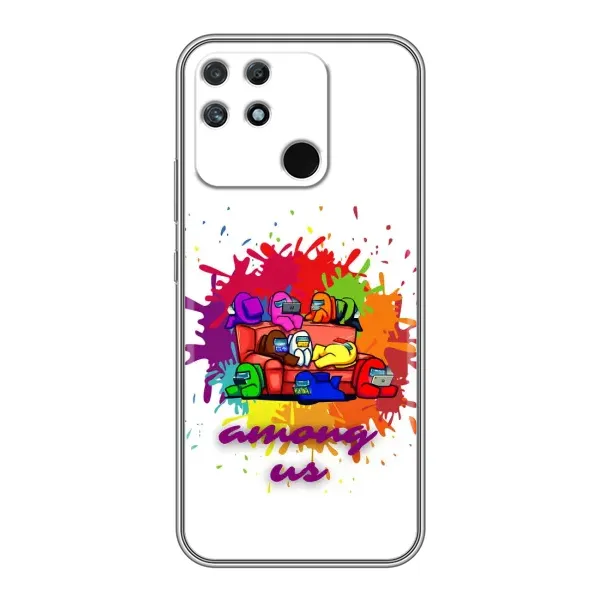 Чехол с принтом «Яркий АмонгАс» для Realme NARZO 50A