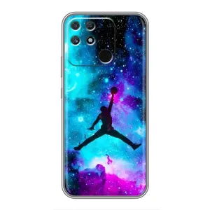 Чохли для Realme NARZO 50A - з картинкою JORDAN (AlphaPrint) (Яскравий Джордан)