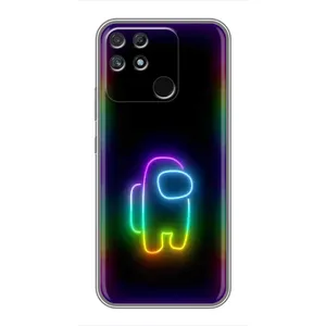 Чехол Амонг Ас для Realme NARZO 50A (AlphaPrint) (Яркий скин)