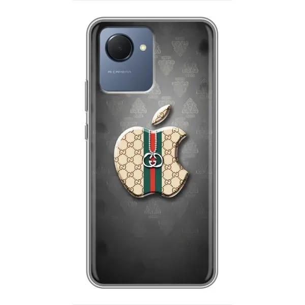 Чехол с принтом «Apple gucci» для Realme NARZO 50i Prime