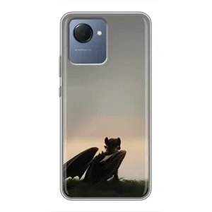 Чохол як приборкати дракона на Realme NARZO 50i Prime (Беззубик)