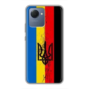 Украинские Чехлы для Realme NARZO 50i Prime с картинкой УПА (AlphaPrint) (Прапор УПА)