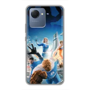 Чохол з принтом Фантастична четвірка для Realme NARZO 50i Prime (Герої Фантастична Четвірка)