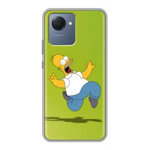 Чjхол з Сімпсонами для Realme NARZO 50i Prime (VPrint) (Гомер Сімпсон)