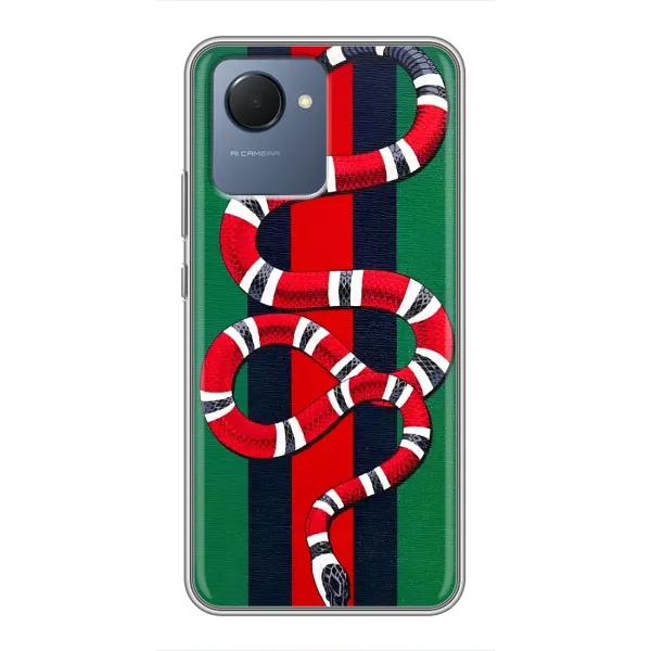 Чехол с принтом «Gucci змия» для Realme NARZO 50i Prime