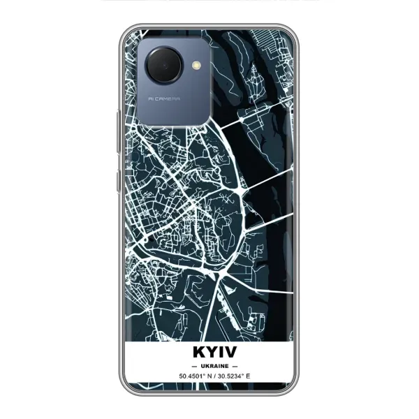 Чехол с принтом «Киев» для Realme NARZO 50i Prime
