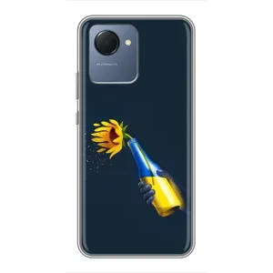 Чохол для Патріота України Realme NARZO 50i Prime - (AlphaPrint) (Коктель молотова)