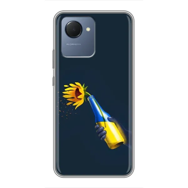 Чехол с принтом «Коктейль молотова» для Realme NARZO 50i Prime