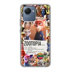 Чохол Зоотрополіс на Realme NARZO 50i Prime (Постер Зоотрополіс)
