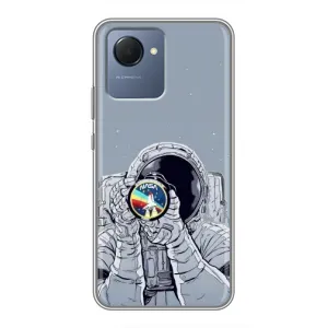 Чохол NASA для Realme NARZO 50i Prime (AlphaPrint) (Космонавт фото)