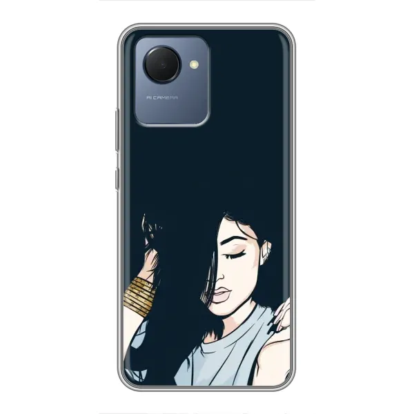 Чехол с принтом «Красивая девочка» для Realme NARZO 50i Prime
