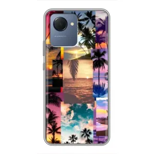 Силіконовий чохол з КАРТИНКАМИ літо для Realme NARZO 50i Prime (AlphaPrint) (Літня відпустка)