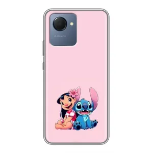 Чохол з принтом Стіч на Realme NARZO 50i Prime (Ліло і Стіч)