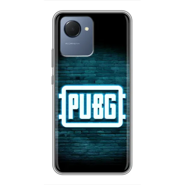 Чохол з принтом «Лого PUBG» для Realme NARZO 50i Prime Чохол з принтом «Лого PUBG» для Realme NARZO 50i Prime