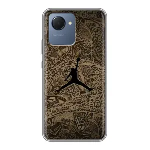 Чехлы для Realme NARZO 50i Prime - с картинкой JORDAN (AlphaPrint)