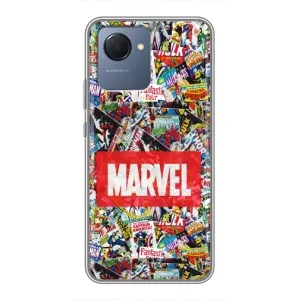 Чехол с принтом «Марвел комиксы» для Realme NARZO 50i Prime