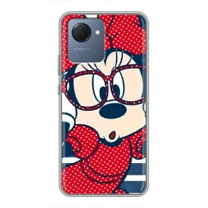 Міккі Маус чохол для Realme NARZO 50i Prime (AlphaPrint - Мультяшні) (Маус в окулярах)