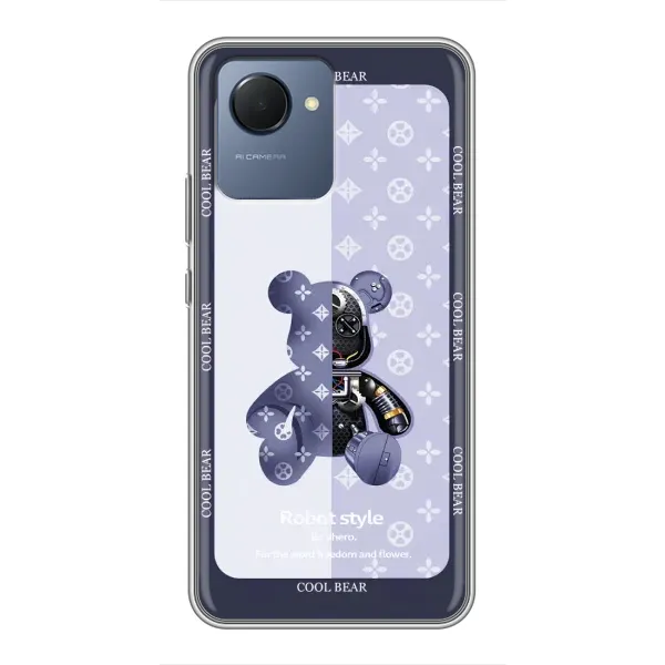 Чехол с принтом «Медвежонок LV» для Realme NARZO 50i Prime Чехол с принтом «Медвежонок LV» для Realme NARZO 50i Prime