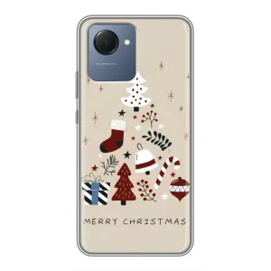 Різдвяні Чохли для Realme NARZO 50i Prime (VPrint) (Merry Christmas)