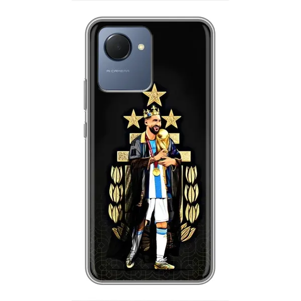 Чехол с принтом «Месси Король» для Realme NARZO 50i Prime Чехол с принтом «Месси Король» для Realme NARZO 50i Prime