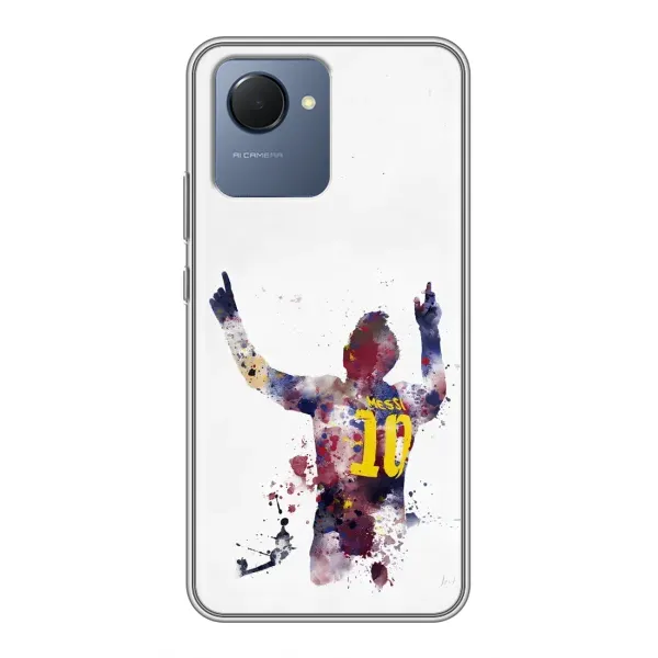 Чехол с принтом «Messi Barca» для Realme NARZO 50i Prime Чехол с принтом «Messi Barca» для Realme NARZO 50i Prime