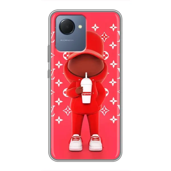Чехол с принтом «Модный стиль» для Realme NARZO 50i Prime Чехол с принтом «Модный стиль» для Realme NARZO 50i Prime