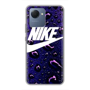 Чохол для Realme NARZO 50i Prime - з принтом Найк (AlphaPrint) (Найк принт)