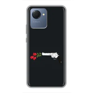Чехлы (ART) Цветы на Realme NARZO 50i Prime (VPrint) (Неочікувані квіти)