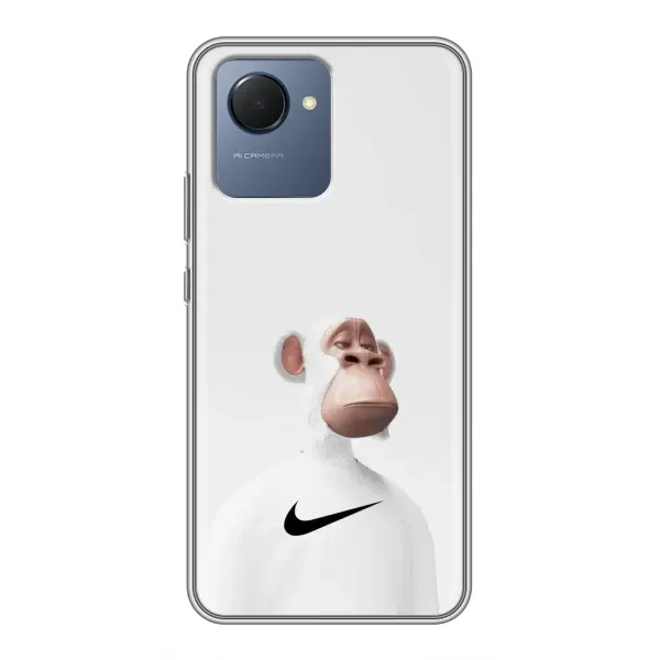 Чохол з принтом «мавпа NFT Nike» для Realme NARZO 50i Prime Чохол з принтом «мавпа NFT Nike» для Realme NARZO 50i Prime