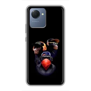Чохол з Мавпами Realme NARZO 50i Prime - (AlphaPrint) (Три мавпи)