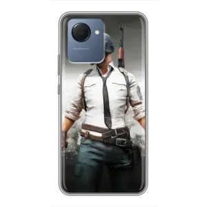 Чехол PUBG для Реалми Нарзо 50i Прайм (AlphaPrint)