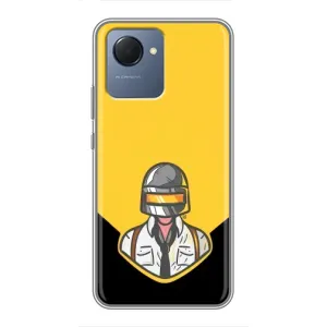 Чеjхол PUBG для РíалМí НАРЗО 50і Прайм (AlphaPrint) (Пабг в шоломі)