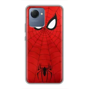Чехол с человеком пауком для Realme NARZO 50i Prime - (AlphaPrint) (Паук (Марвел))