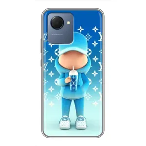 Круті Чохли Луі Віттон для Realme NARZO 50i Prime (AlphaPrint) (Хлопець LV)