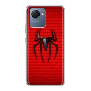 Чехол с человеком пауком для Realme NARZO 50i Prime - (AlphaPrint) (Паук Марвел)